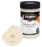 Краска акриловая TURY SW-7 Colour матовая Крем-брюле 0.4 л 0.4 кг