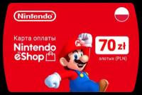 Пополнение счета Nintendo eShop (PLN/zl) / Код активации Польский злотый / Подарочная карта Нинтендо Ешоп / Gift Card (Польша)