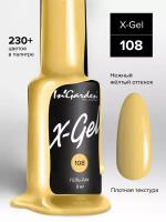 In'Garden Гель-лак X-Gel, 8 мл, 50 г, №108 горчичный