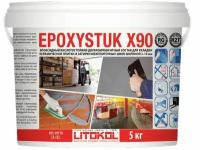 Затирка Litokol Epoxystuk X90, 5 кг, C.15 серый