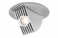 Paulmann 92509, LED, 13 Вт, 3000, цвет арматуры: хром, цвет плафона: серебристый