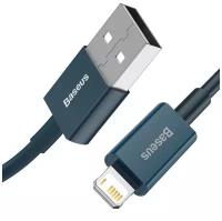Кабель Baseus CALYS-A03 Superior Series Fast Charging Data Cable USB to Lightning 2.4A 1m Blue