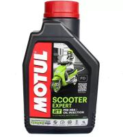 Минеральное моторное масло Motul Scooter Expert 2T, 1 л