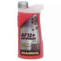 Антифриз Antifreeze Longlife Af12+ (-40 C Красный) 1 Л. MANNOL арт. 2038