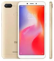 Xiaomi Redmi 6 4/64 ГБ, золотой