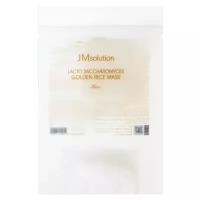 JM Solution Рисовая маска с золотом и лактобактериями Lacto Saccharomyces Golden Rice Mask Rice