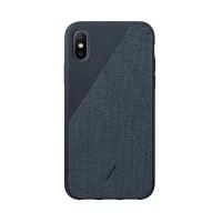 Чехол Native Union CLIC CANVAS для Apple iPhone Xs Max, marine