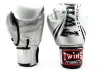 Боксерские перчатки Twins fbgvsd3-tw6 fancy boxing gloves серебрянные 12 унций