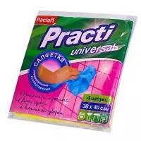 Салфетка для уборки Paclan Practi Universal, 4 шт