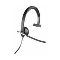 Проводные наушники Logitech VC USB Headset Mono H650e, черный/серый