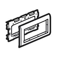 Лицевая накладка/ суппорт с рамкой для монтажа эуи в настенном кабель-канале Legrand 638088