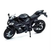 Мотоцикл Welly Kawasaki Ninja ZX-10RR (12845P) 1:18, 13 см