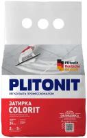 Затирка Plitonit Colorit, светло-серая, 2 кг