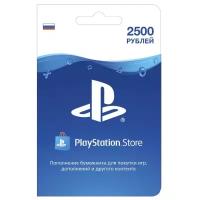 Пополнение счета Sony PlayStation Store 2500