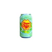 Газированный напиток Chupa Chups Sparkling Melon & Cream / Чупа Чупс Дыня Крем 345мл (Южная Корея)