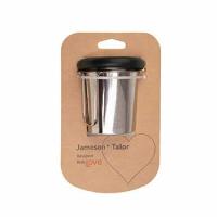 Фильтр для чая Jameson & Tailor с крышкой, нержавеющая сталь, силикон, черный, Китай