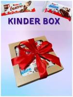 KINDER BOX - Сладкий набор в подарочной коробке, 7 сладостей