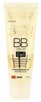 Крем тональный для лица `EVELINE` SATIN TOUCH BB CREAM тон 02 Beige с увлажняющей сывороткой