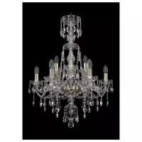 Люстра Bohemia Ivele Crystal 1415 1415/6+3/200/XL-77/G, E14, 360 Вт, кол-во ламп: 9 шт., цвет: бесцветный