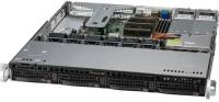 Supermicro Сервер SYS-510T-MR 1U, 2x400W, LGA1200, iC256, 4xDDR4 ECC, 4x3.5