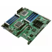 Материнская плата S5520UR Intel i5520 Dual Socket 1366 12DDR3 6SATAII PCI-E16x 2.0/Riser SVGA 2xGbLAN E-ATX 1U