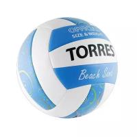 Мяч для пляжного волейбола Torres Beach Sand Blue арт.V30095B р.5