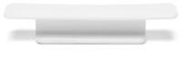 Ручка мебельная самоклеящаяся CAPPIO, L=110 мм, пластик, цвет белый(В наборе1шт.)