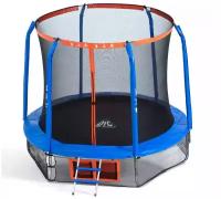 Батут DFC JUMP BASKET 14ft внутр. сетка, лестница (427cм), новинка