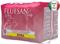 Flufsan Lady Extra / Флюфсан Леди Экстра - урологические прокладки, 10 шт