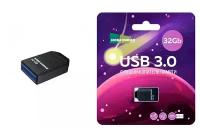 Флеш накопитель памяти USB 32GB 3.0 More Choice Mini MF32-2m Black