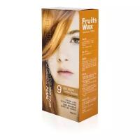 Краска для волос на фруктовой основе Welcos Fruits Wax Pearl Hair Color (09 Golden Blonde – золотистый блонд)