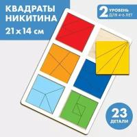 Квадраты 2 уровень, 6 квадратов