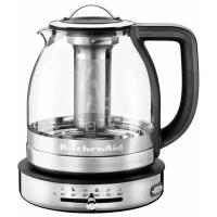 Чайник KitchenAid 5KEK1322SS, серебристый/черный