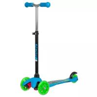 NOVATRACK 120H.DISCOKIDS.SGBL20 Кикборд бирюзовый 141011