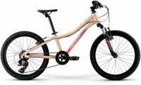 Детский велосипед Merida Matts J.20 Eco (2022) 20 Бежево-фиолетовый (120-135 см)