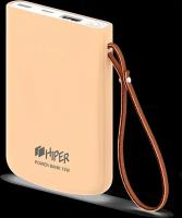 Портативный аккумулятор HIPER Travel5k 5000 mAh, peach