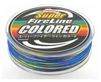 Berkley, Шнур Super Fireline Colored, 200м, 3.0, 20.4кг, 10м х 5colors