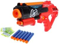 Бластер WOOW TOYS DOUBLESHOT GUN, стреляет мягкими пулями