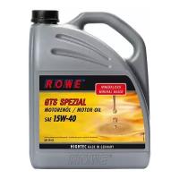 Минеральное моторное масло ROWE Hightec GTS Spezial SAE 15W-40