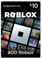 Карта оплаты Roblox 10 USD USA [Цифровая версия]