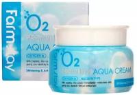 Farmstay O2 Premium Aqua Cream увлажняющий крем с кислородом, 100 г