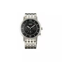 Наручные часы ORIENT Titanium, черный, серебряный
