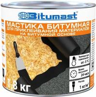 Мастика битумная Bitumast для приклеивания 1.8 кг