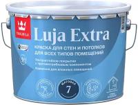 Краска для стен и потолков, Tikkurila Luja Extra, полуматовая, база А, белая, 2,7 л