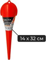 Воронка автомобильная автостор DELTA AС-1008, 32,5х14 см., пластик, для авто, красная