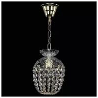 Люстра Bohemia Ivele Crystal 1477 14773/16 G, E14, 40 Вт, кол-во ламп: 1 шт., цвет арматуры: золотой, цвет плафона: бесцветный