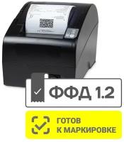 ККТ АТОЛ FPrint-22ПТК. Черный. Без ФН. USB. RS-232. Ethernet. 5.0