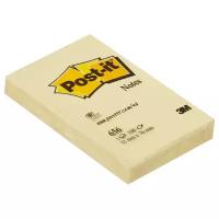 Блок-кубик Post-it 656, 51х76, желтый (100 л)