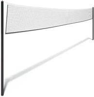 Сетка волейбольная ONLYTOP, с тросом, нить 1,5 мм, 9,6х0,85 м