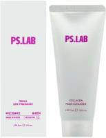 Омолаживающая пенка для умывания PS.LAB COLLAGEN с коллагеном 100 мл